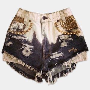 Levis Vintage High Waisted Shorts